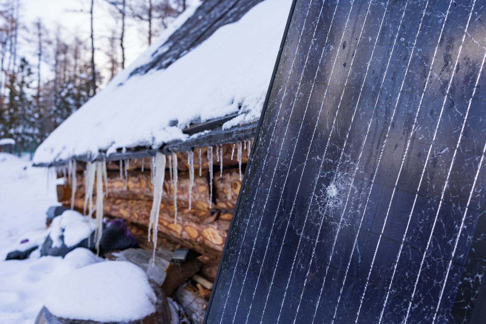 4 solar panels in parallel