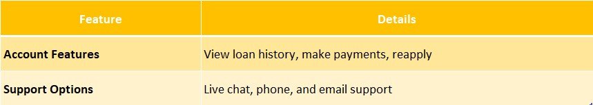 cash central customer login