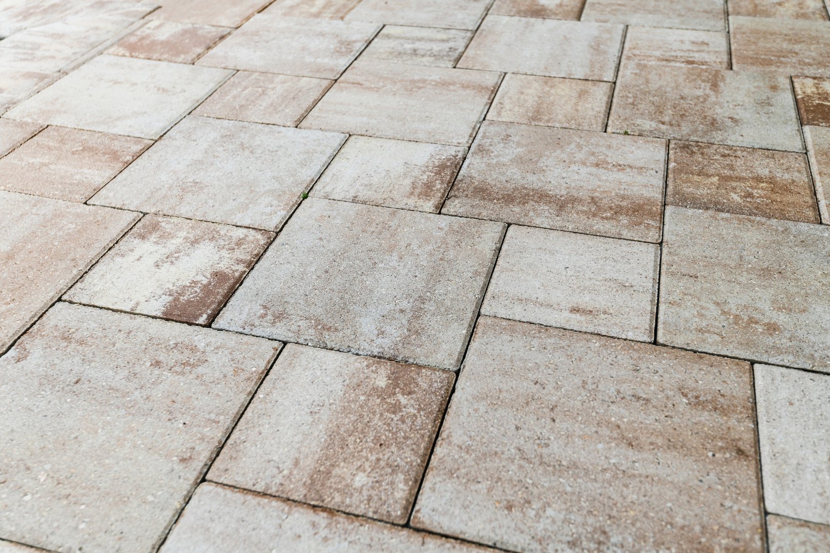 Pool area tiles and tiling around the back patio, new home construction in South Florida.
