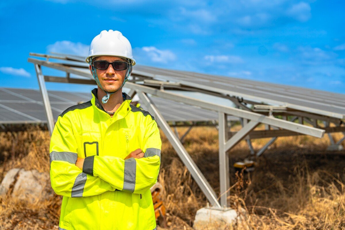 Energy Transformation In A Solar Panel