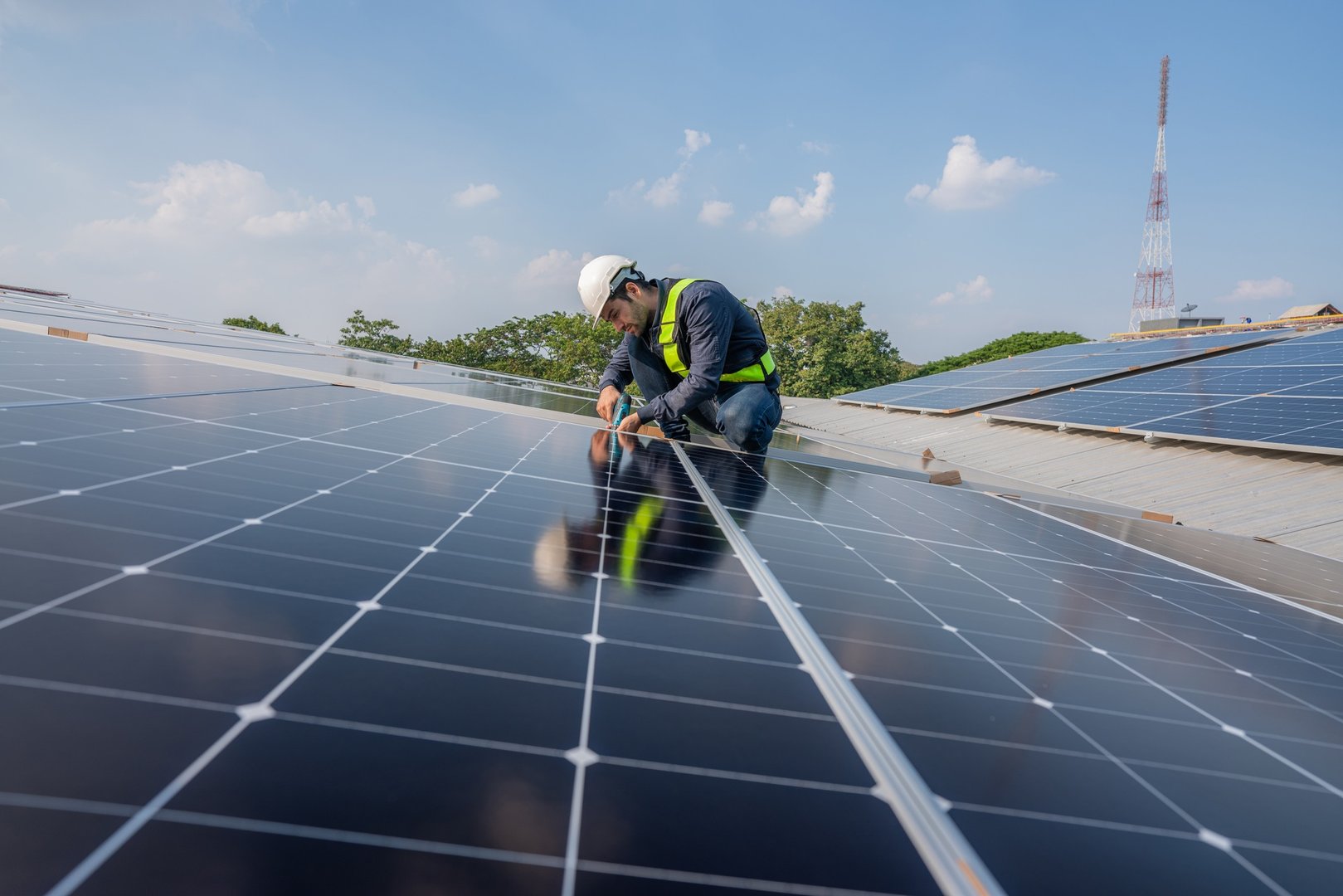 If a solar panel manufacturer wants to look