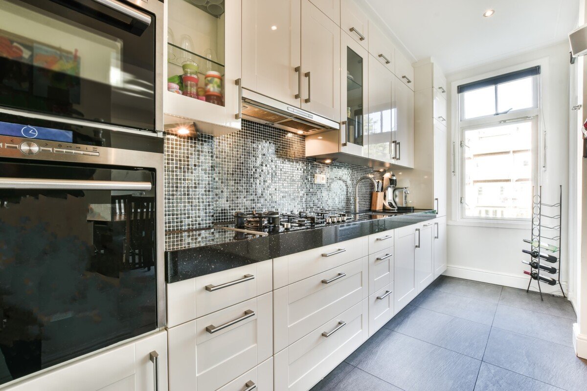 Spacious kitchen design