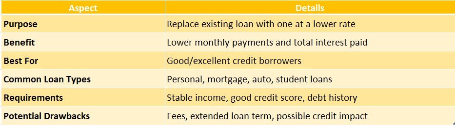 Loan Refinance for Lower Interest Rates