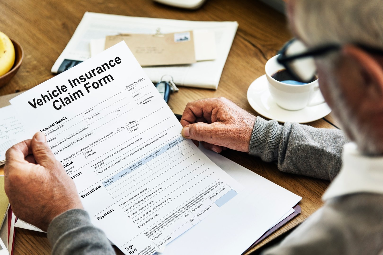 Personal automobile policy exclusions