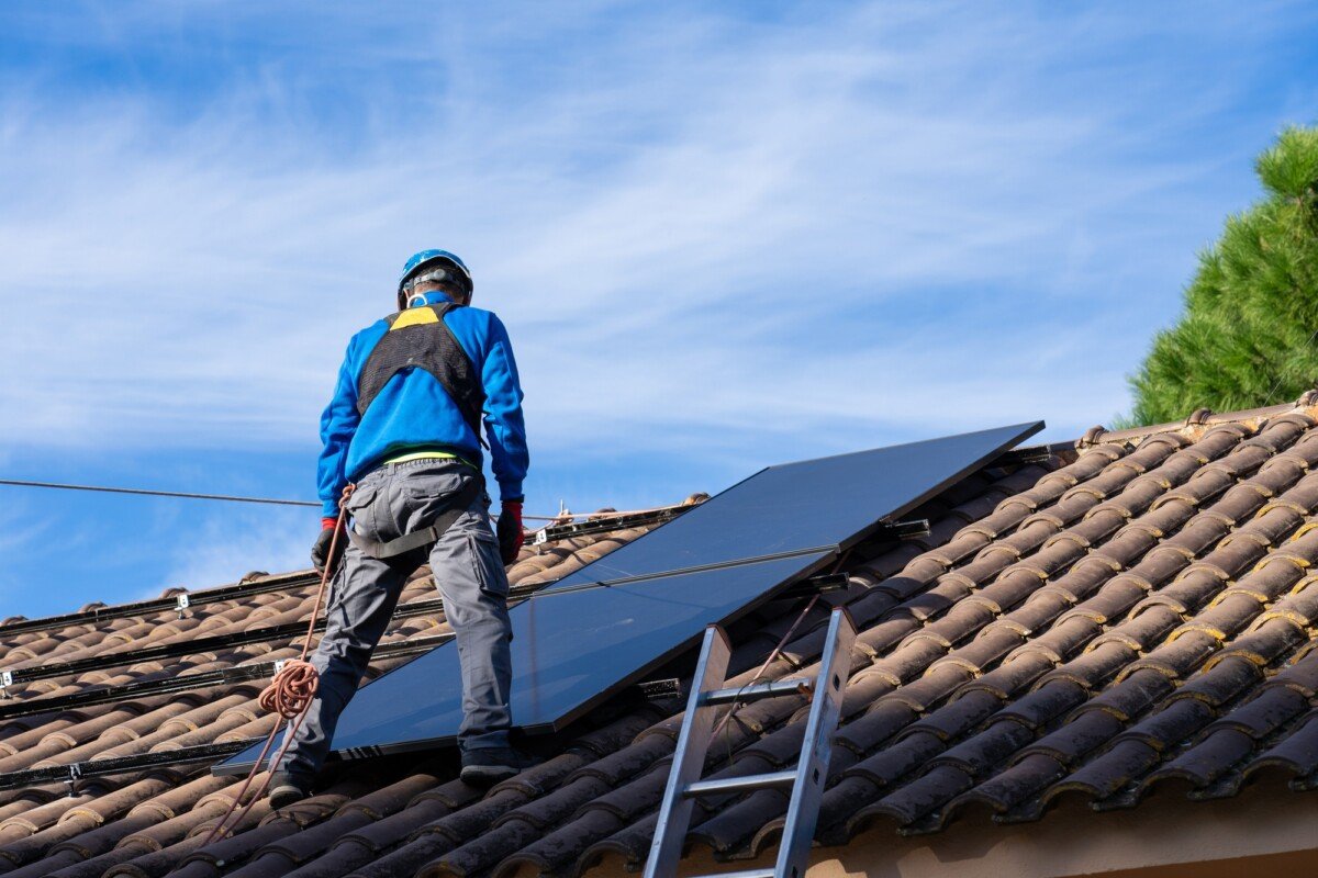 Installation Of Solar Power System