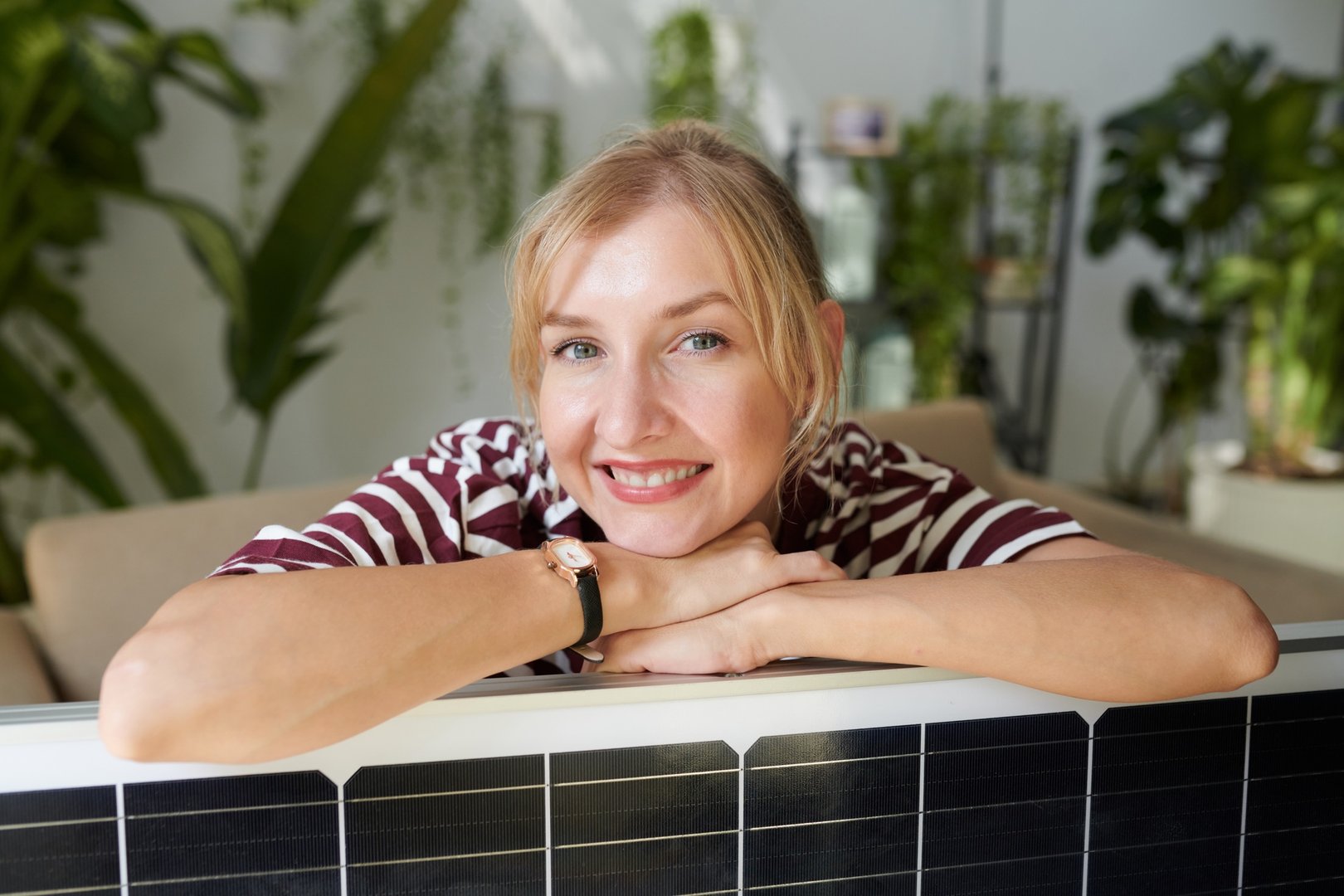 Renting a house with solar panels