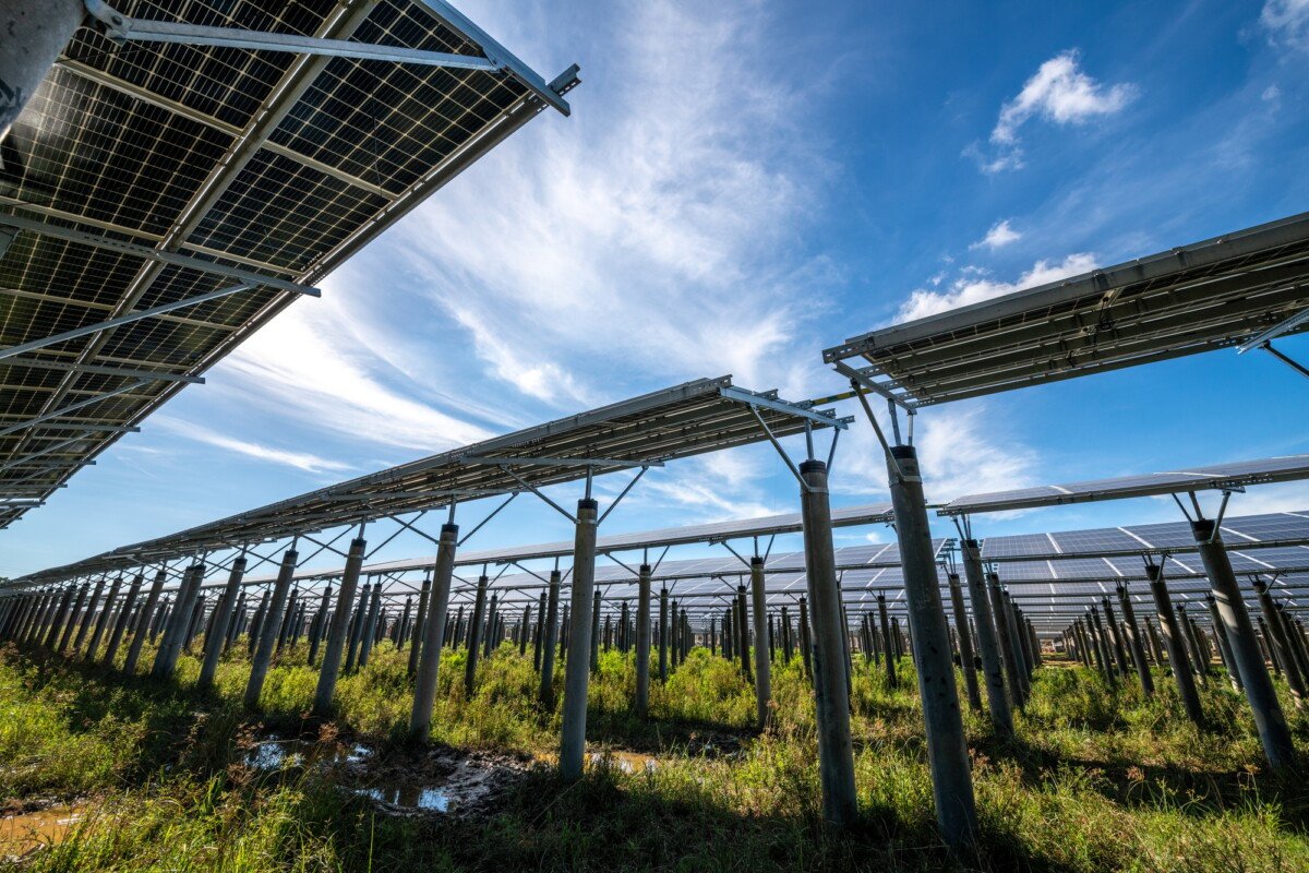 Ring solar panel installation