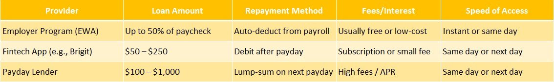 salary advance loans