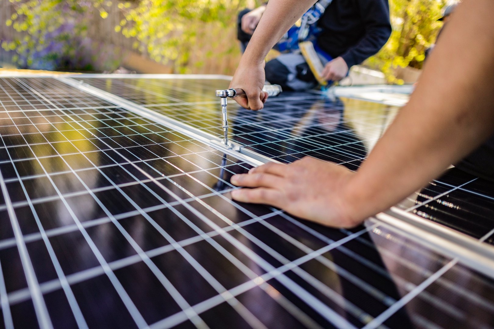 Solar power plant maintenance and repairs