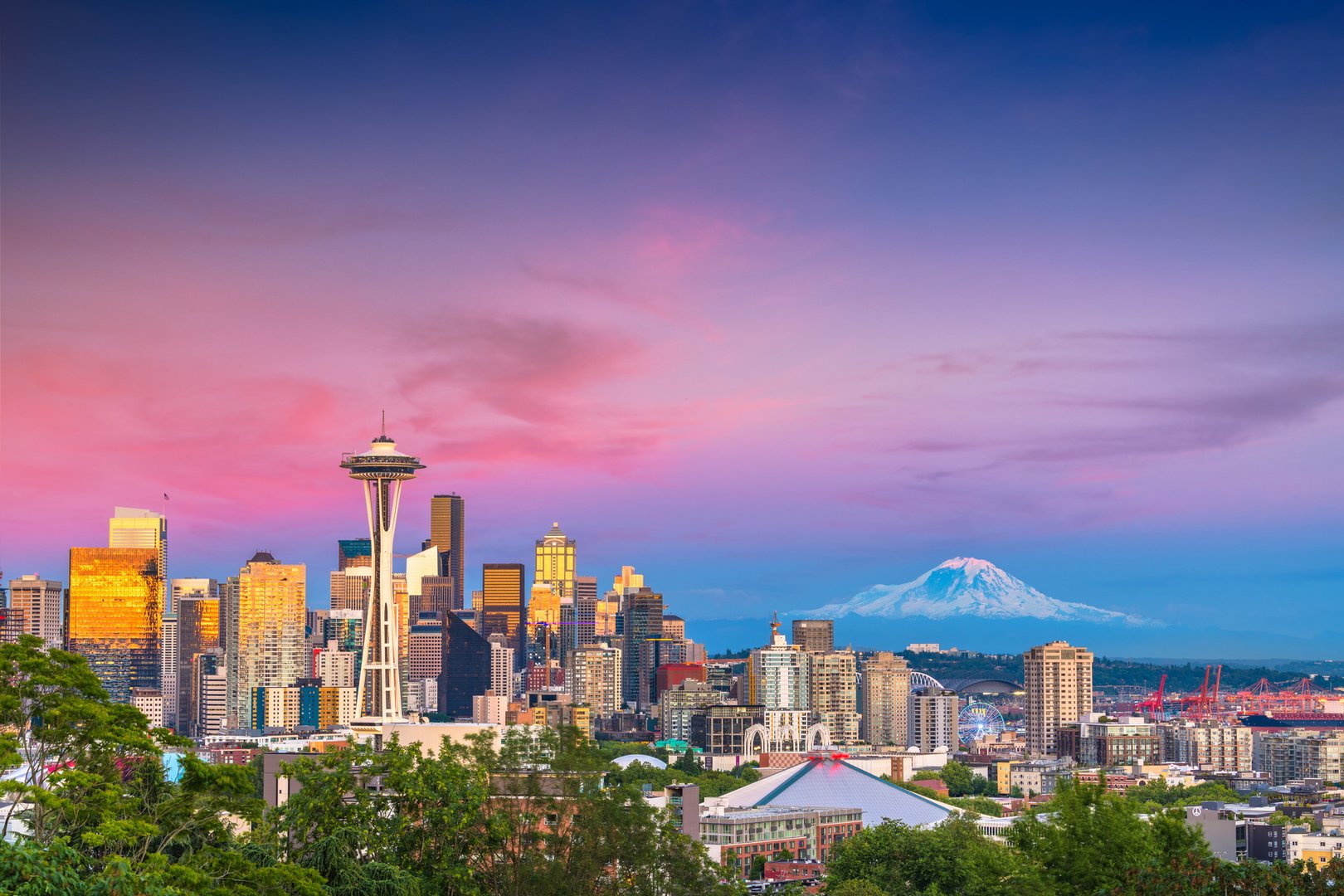 Seattle, Washington, USA Skyline