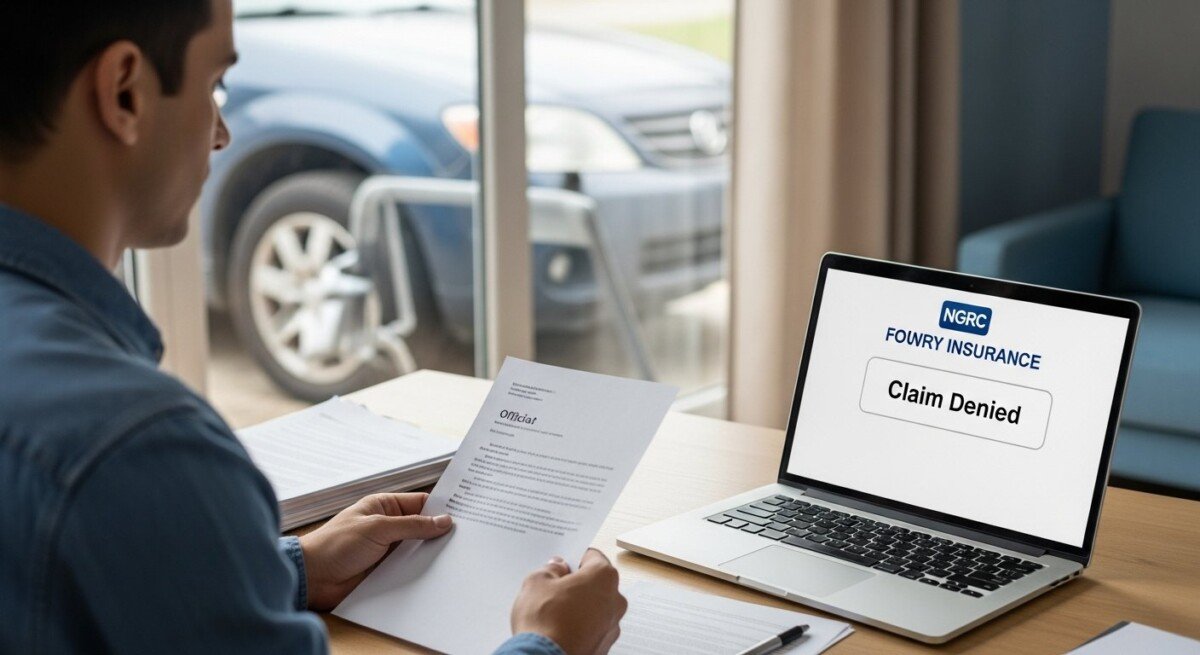 what happens if accident claim is rejected by insurer