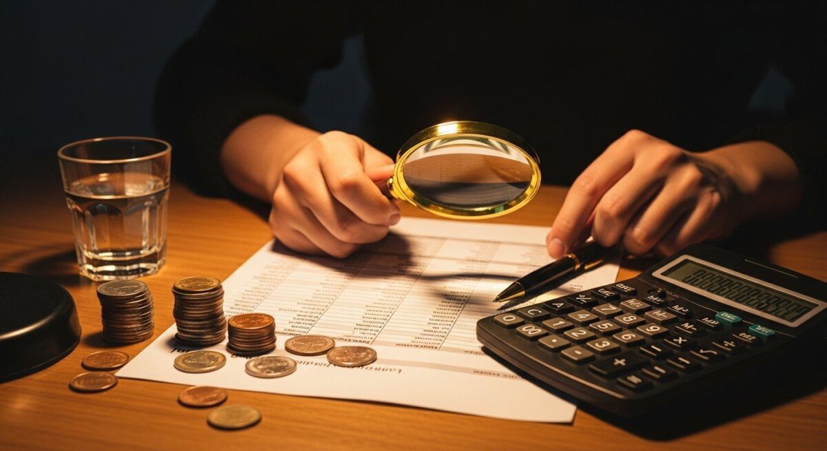 advance cash cost breakdown