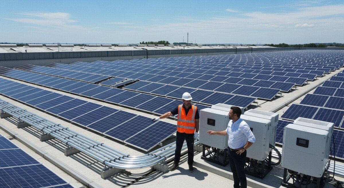 solar energy for industrial use