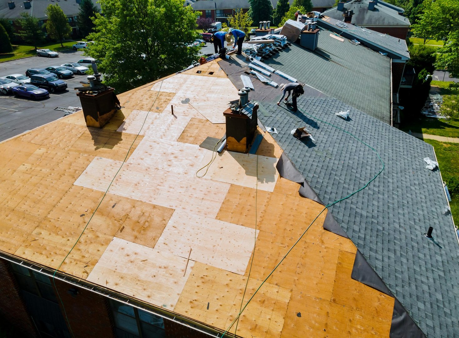 Asphalt shingles in Ohio