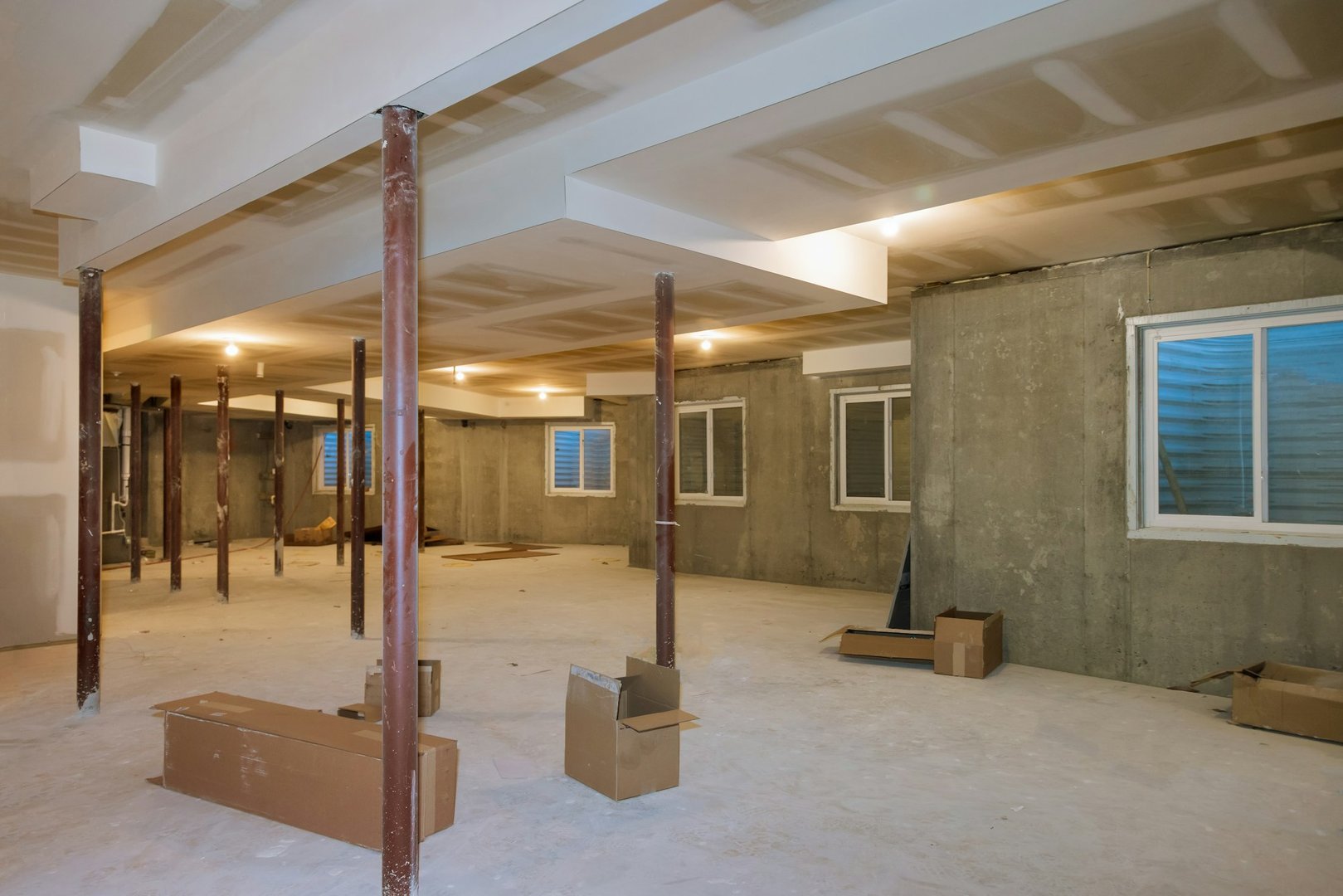 Basement transformation in Illinois
