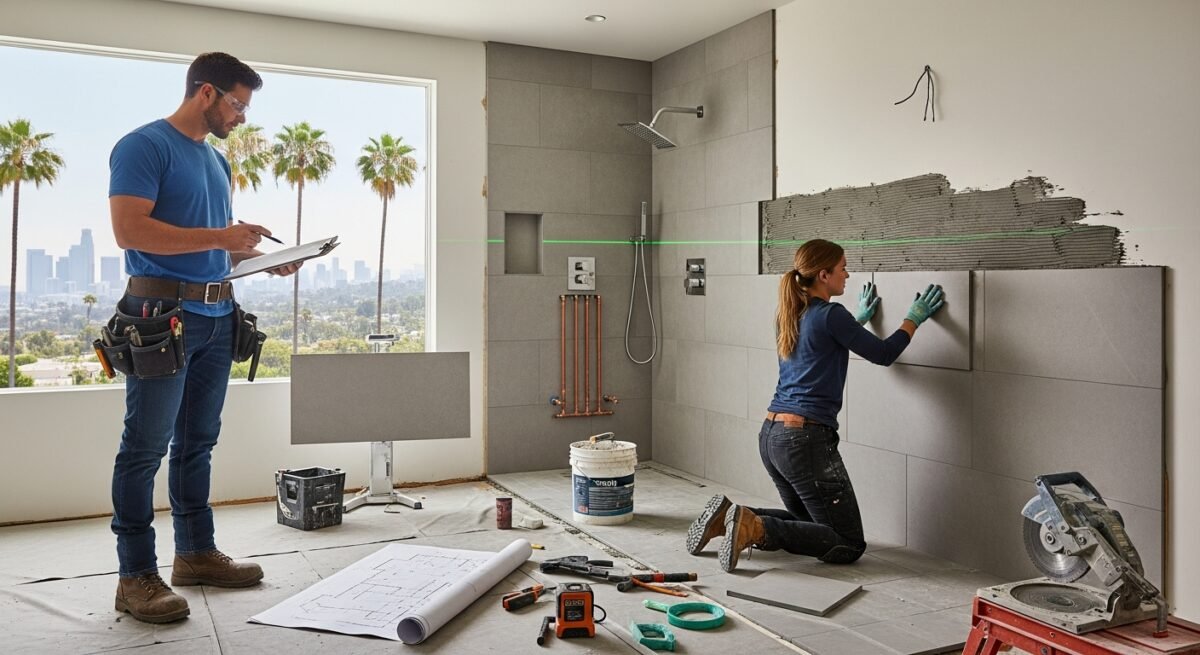 Bathroom remodel contractors in Los Angeles
