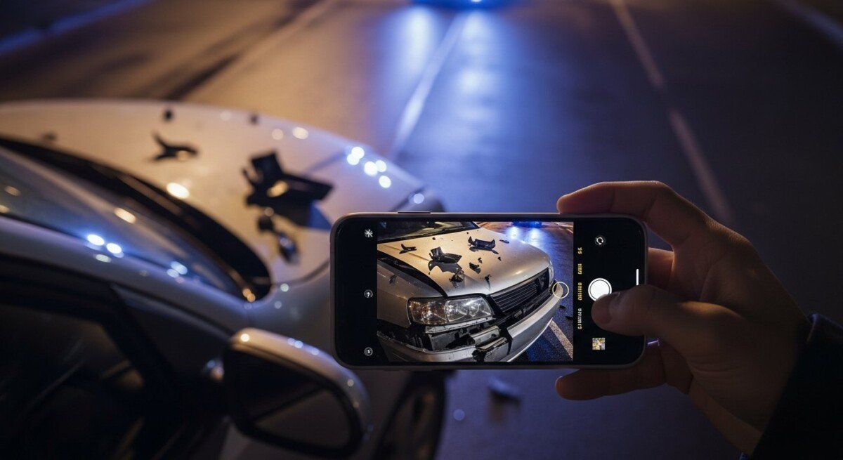 what is the best way to document accident scene