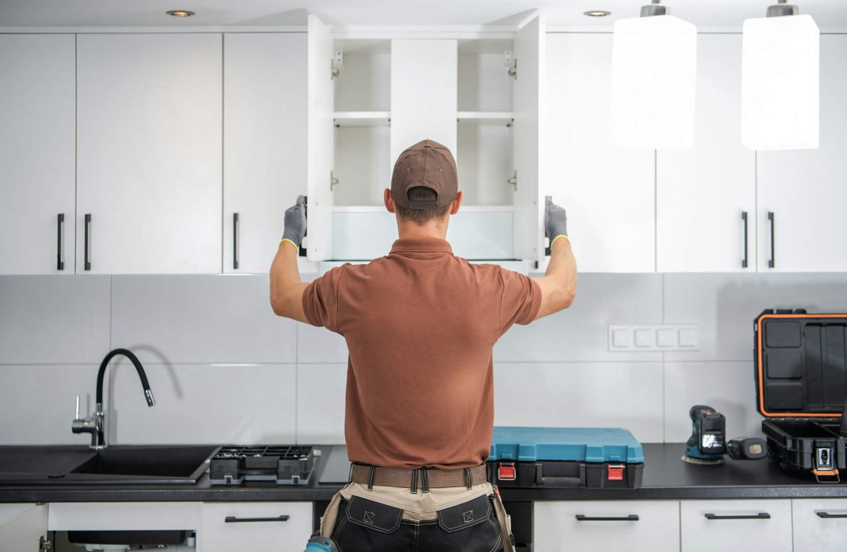 cabinet installation