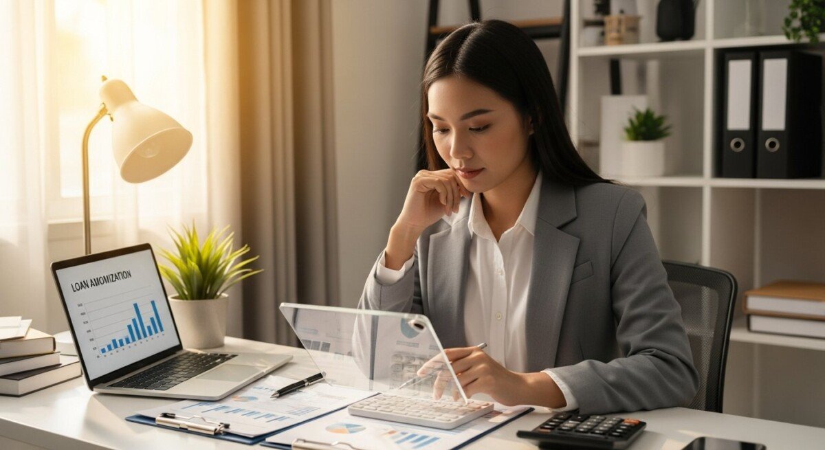 how to calculate loan repayment amount
