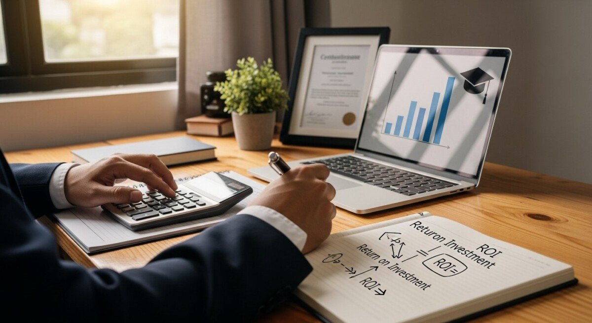 Calculating the return on investment for a bachelor's degree