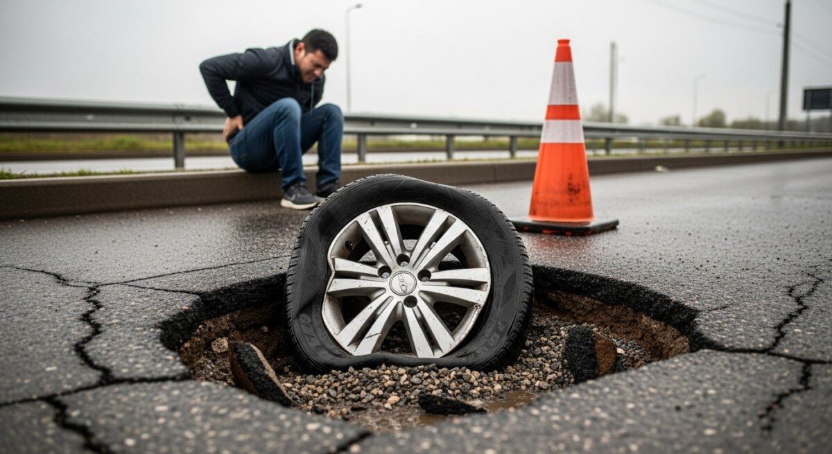 can i claim injury from pothole accident