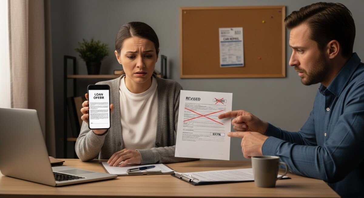 can lender change offer terms