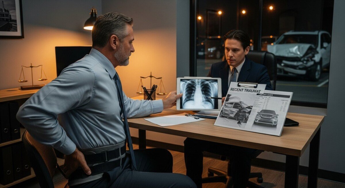 can old injury affect new accident claim