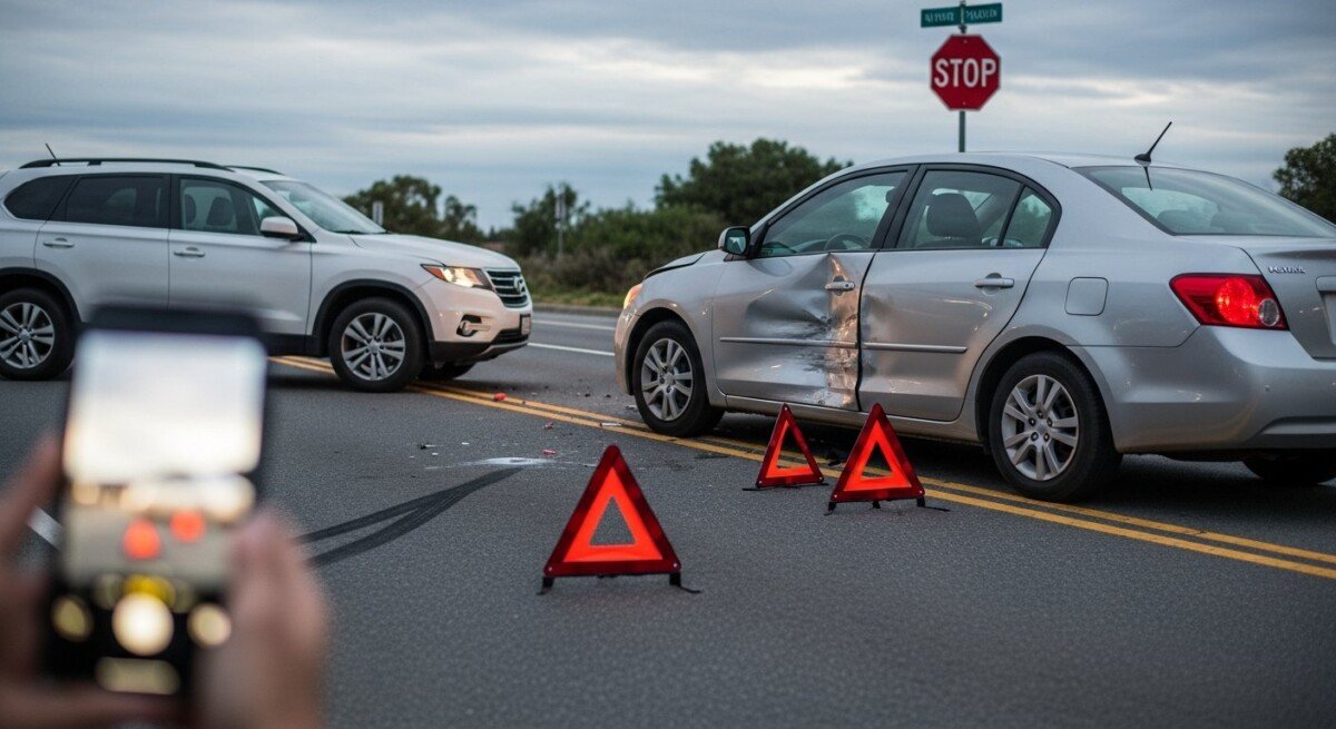 What should I do if I’m in a car accident with a rental car?
