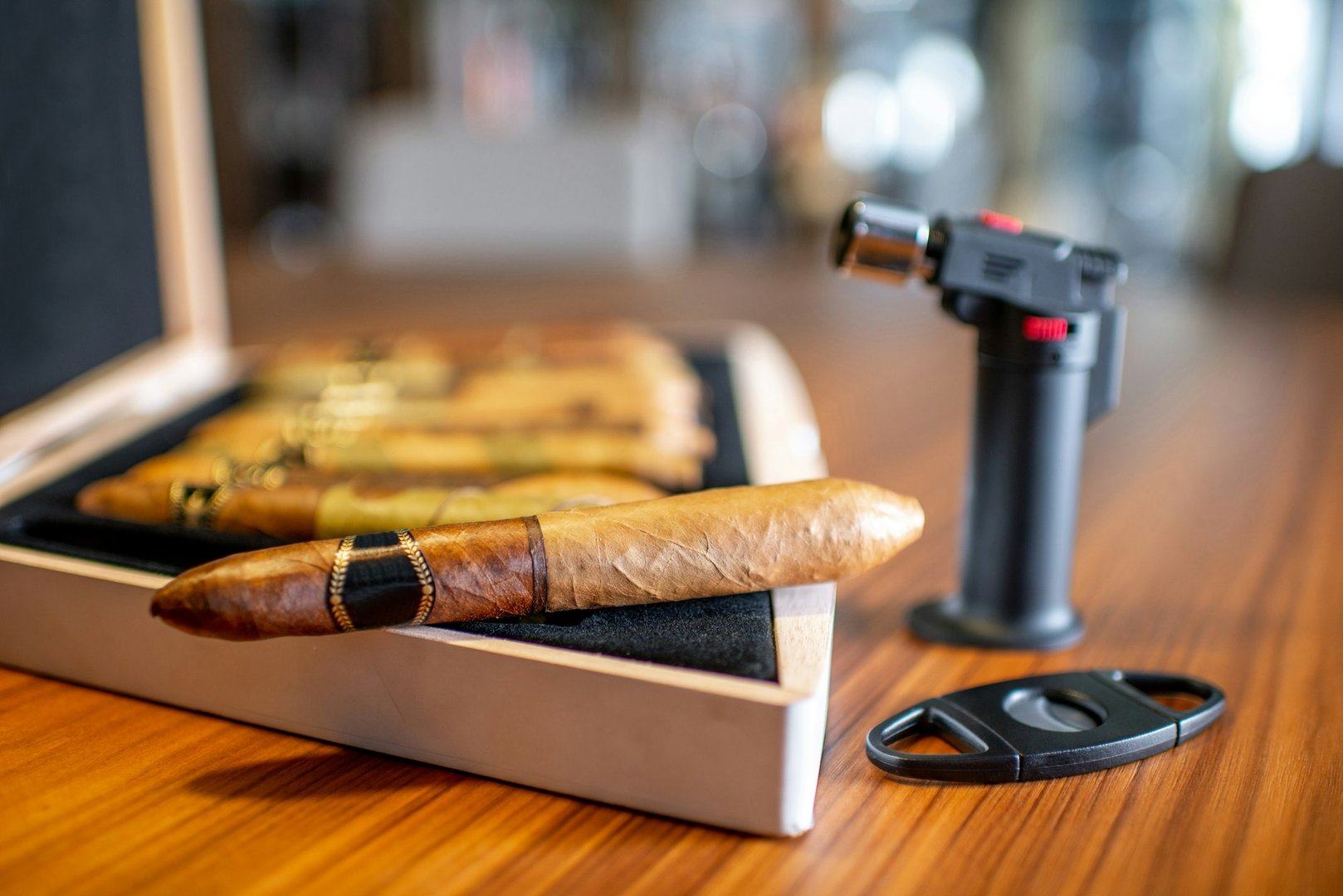 cigar room