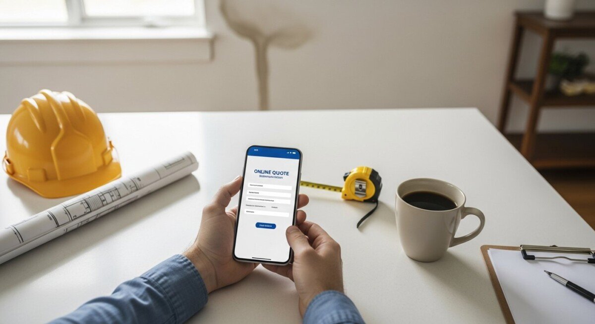 construction quote submission online
