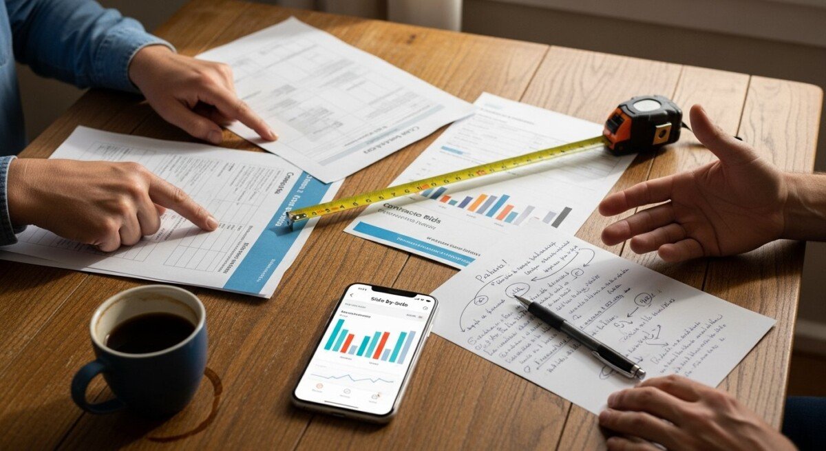 contractor bid comparison tool