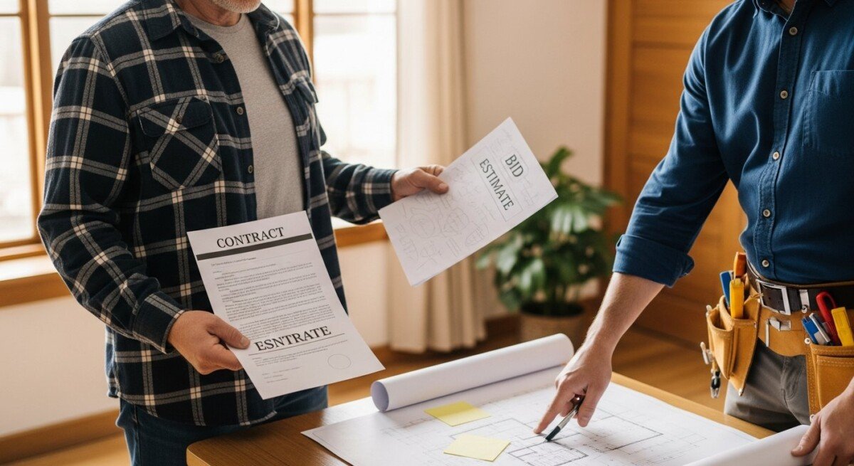 contractor bid vs estimate explained