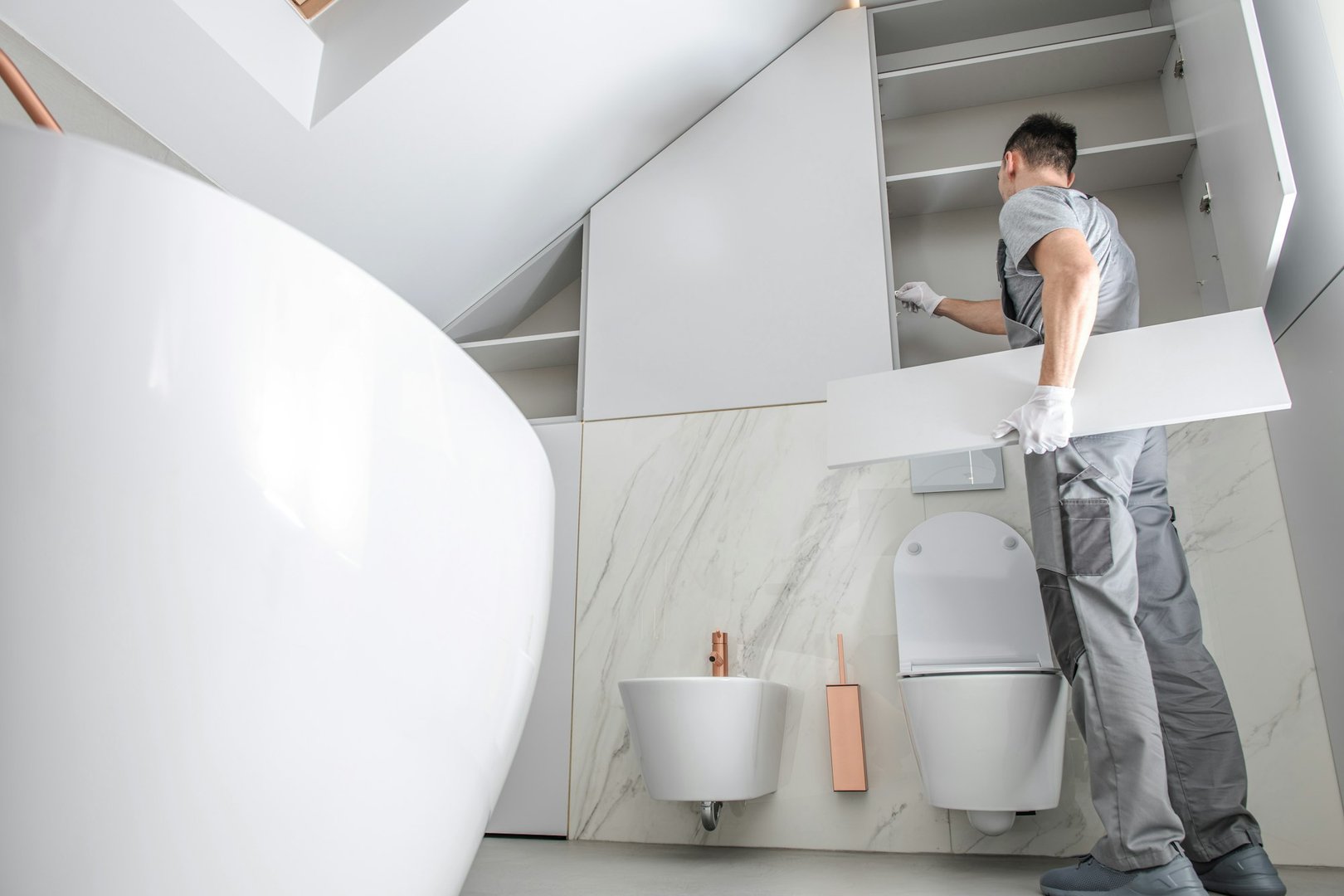 custom bathroom remodel