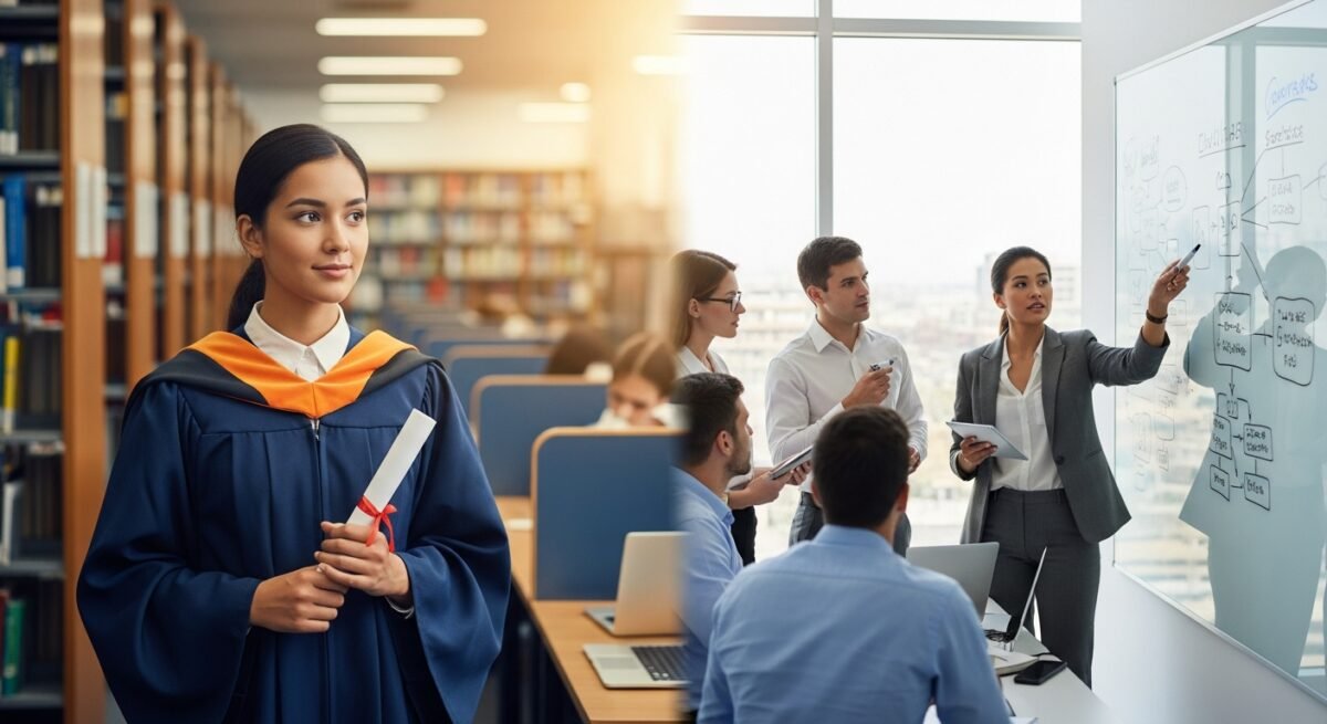 Degree Outcomes vs Work Experience