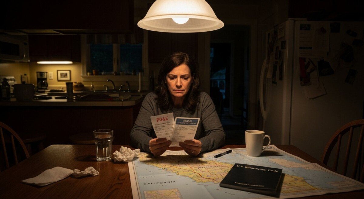 Can you discharge old utility debt in California bankruptcy?
