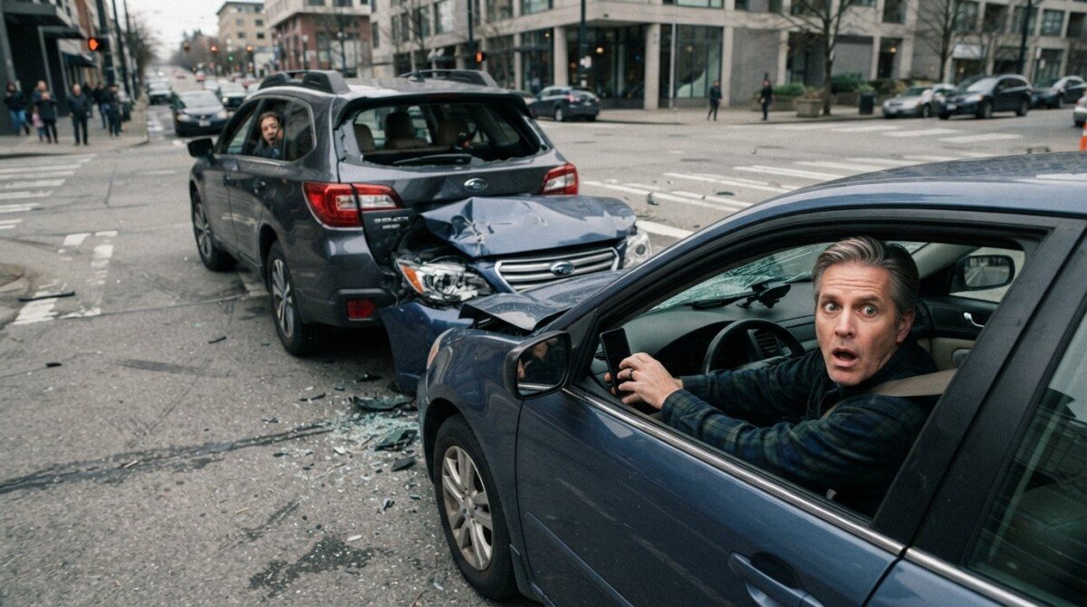 distracted driving accident claim
