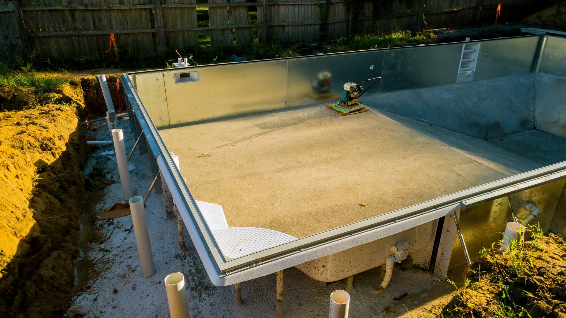 Pool Construction Process