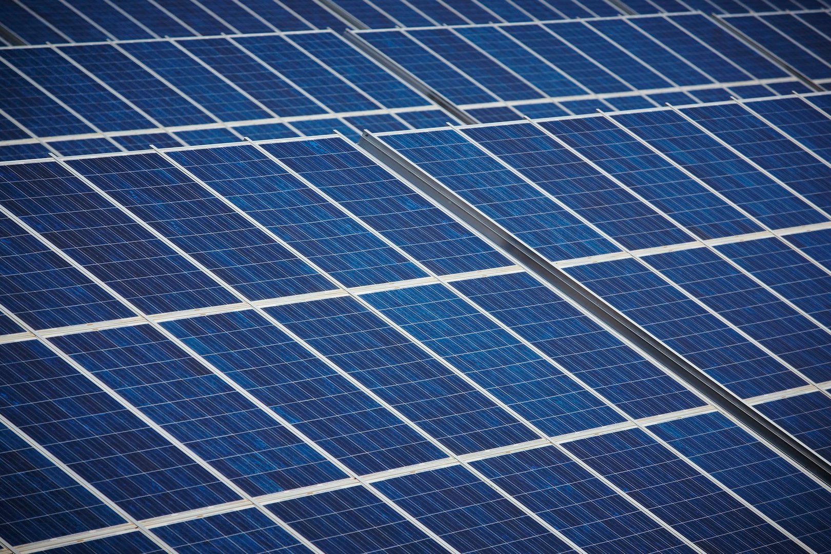 East facing solar panels