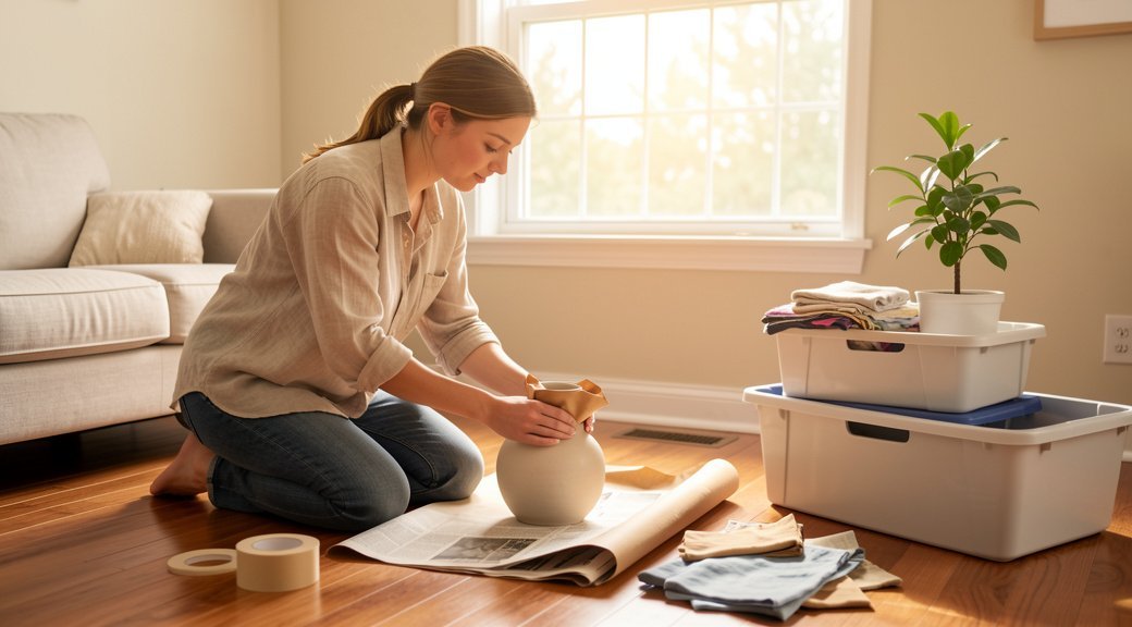 eco-friendly moving tips sustainable packing materials