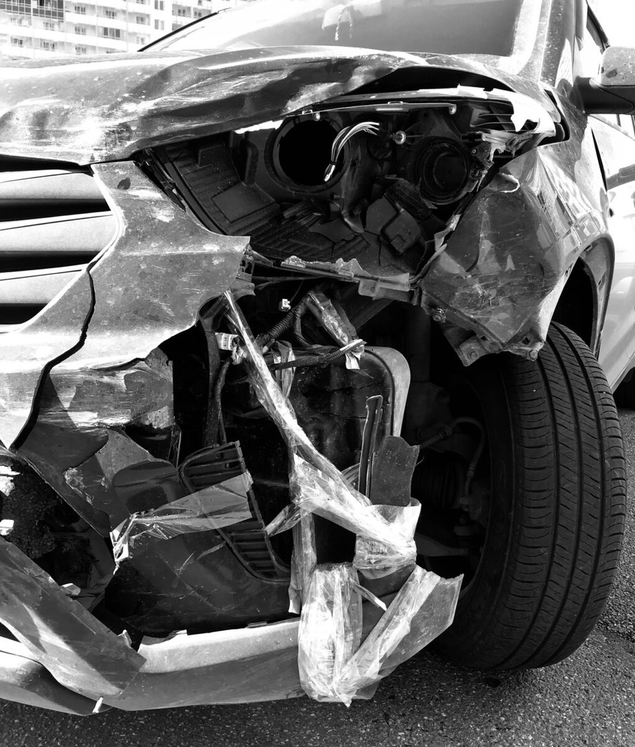 Ejemplos de accidentes de vehículos motorizados