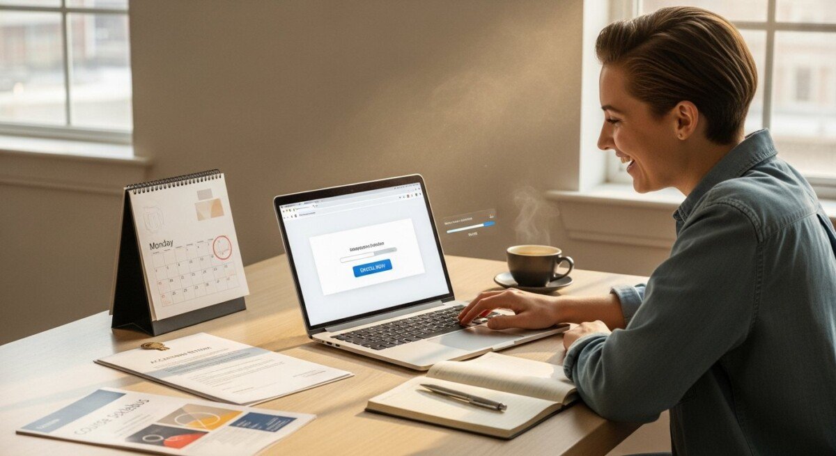 How to enroll in an online degree program in one week