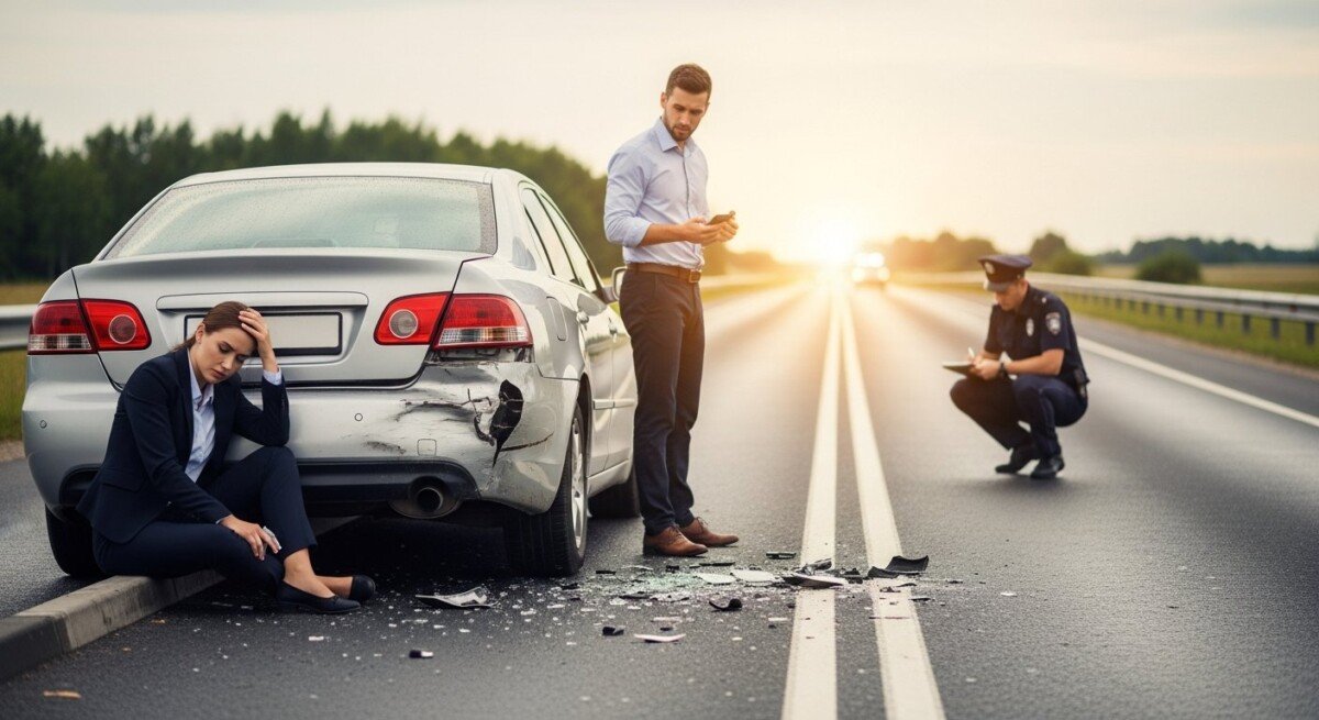 steps after a car accident