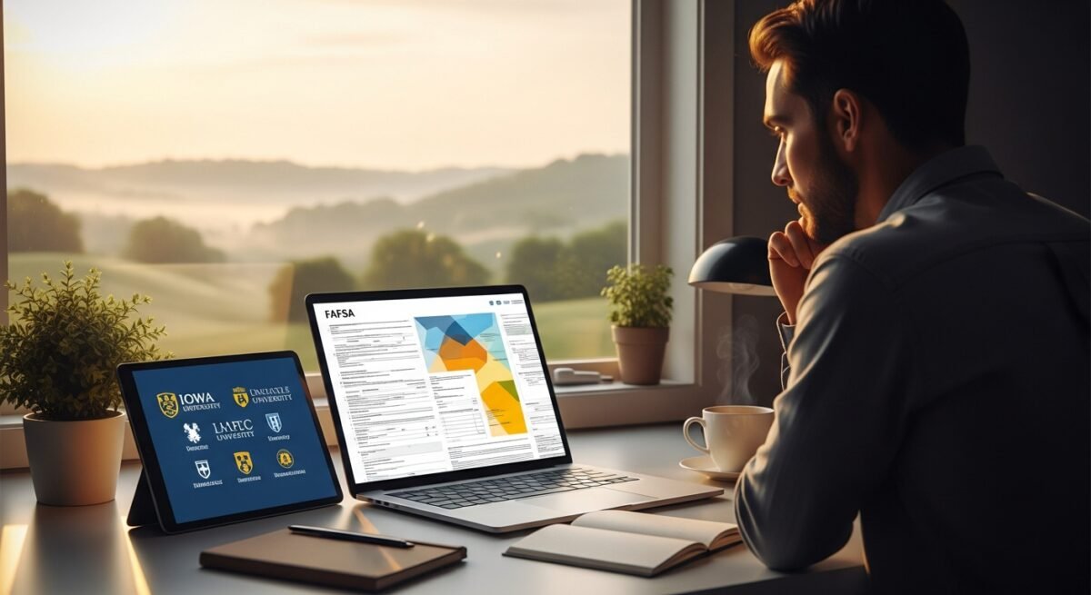 FAFSA approved online colleges in Iowa