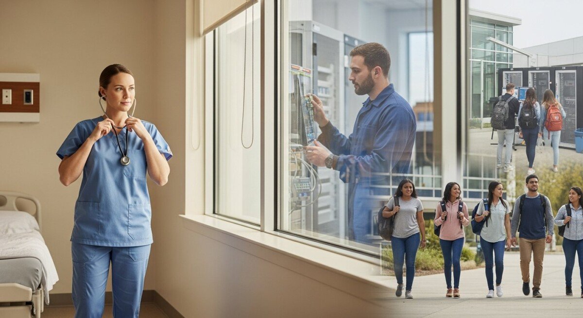 Short-term degrees for fast career entry