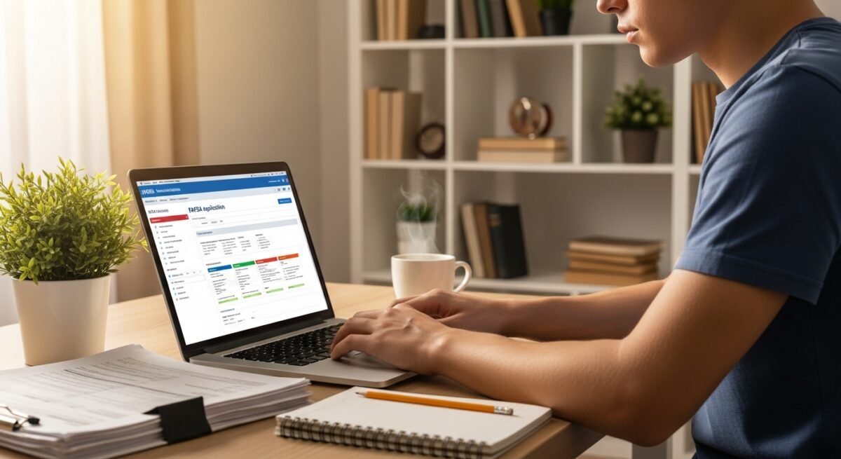 get financial aid online associate