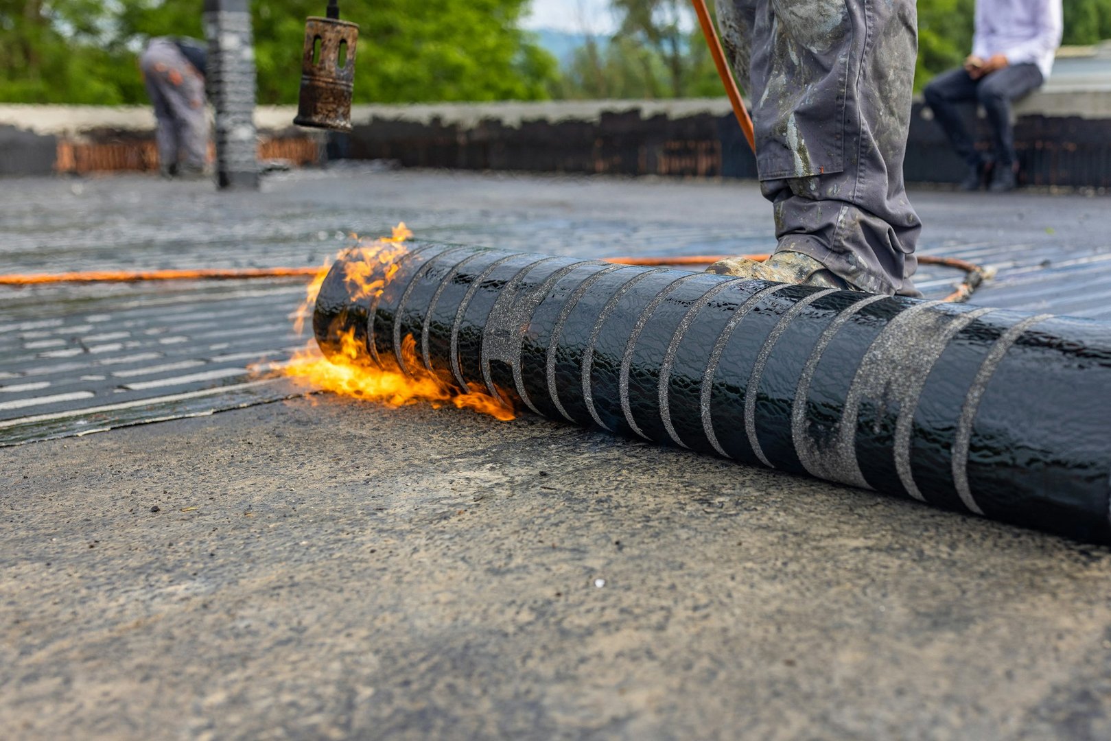 Flat roof repair in West Virginia