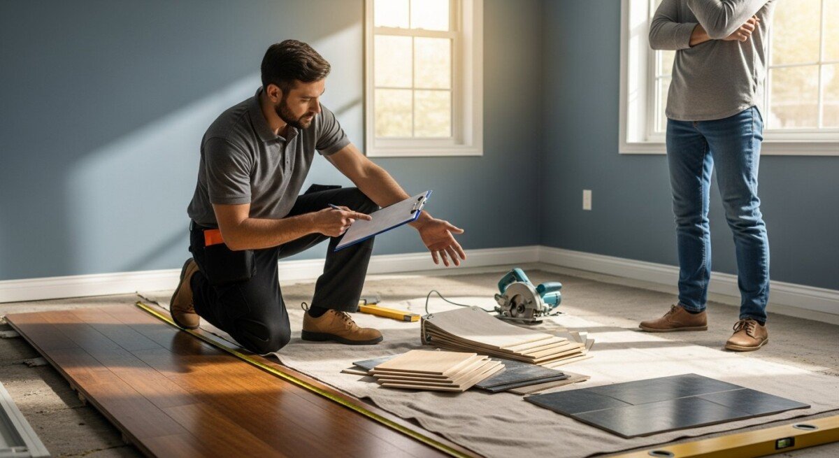 flooring installation contractor quotes