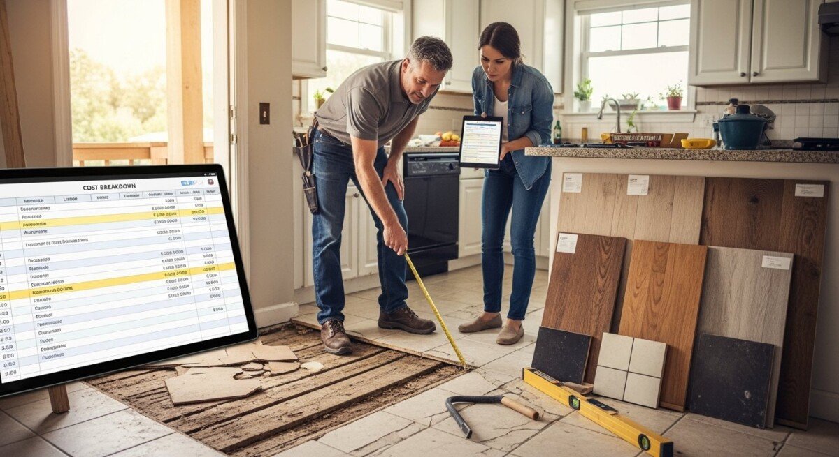 flooring upgrade cost estimator