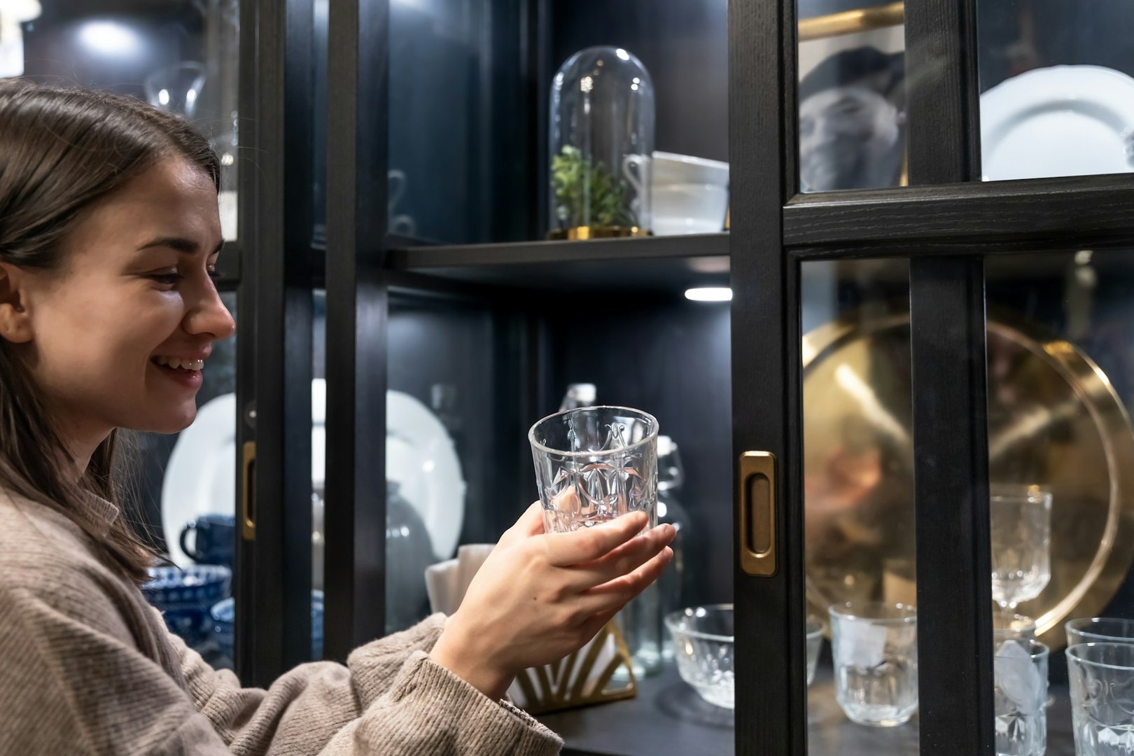 glass cabinet