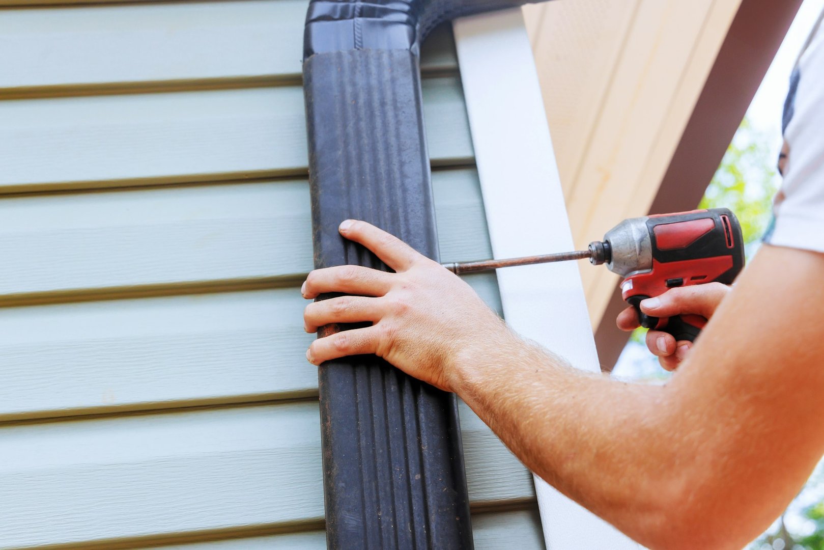 Gutters and drainage in Washington
